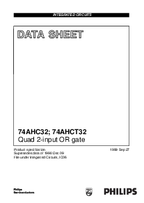 浏览型号74AHCT32的Datasheet PDF文件第1页
