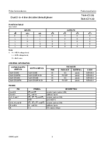 浏览型号74AHCT139的Datasheet PDF文件第3页