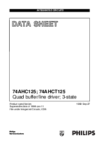 浏览型号74AHCT125的Datasheet PDF文件第1页