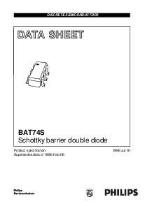 浏览型号BAT74S的Datasheet PDF文件第1页