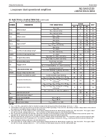 浏览型号LM358的Datasheet PDF文件第5页