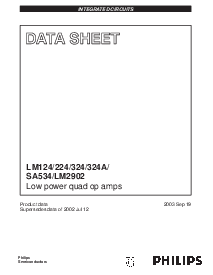浏览型号LM324A的Datasheet PDF文件第1页