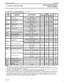 浏览型号LM324A的Datasheet PDF文件第5页