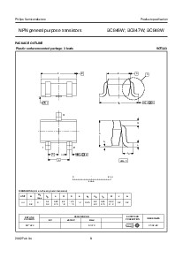 浏览型号BC847W的Datasheet PDF文件第8页