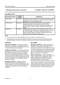 浏览型号BC847W的Datasheet PDF文件第9页