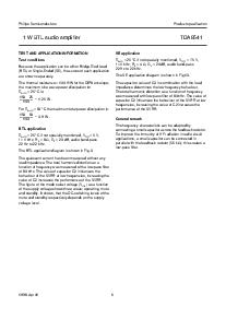 浏览型号TDA8541的Datasheet PDF文件第6页