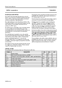 浏览型号TDA8050的Datasheet PDF文件第5页