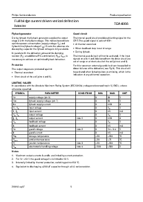 浏览型号TDA4866的Datasheet PDF文件第5页