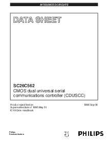 浏览型号SC26C562的Datasheet PDF文件第1页
