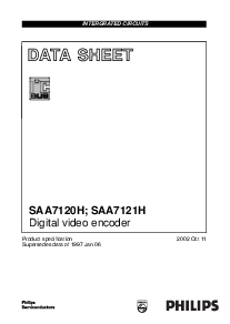 浏览型号SAA7121H的Datasheet PDF文件第1页