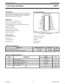 浏览型号SA575的Datasheet PDF文件第2页