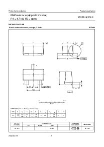 浏览型号PDTA143TEF的Datasheet PDF文件第5页