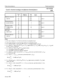 浏览型号HEF4052B的Datasheet PDF文件第8页