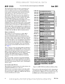 浏览型号ADSP-21535的Datasheet PDF文件第4页