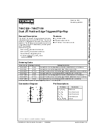 浏览型号74AC109的Datasheet PDF文件第1页