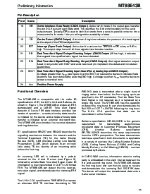 浏览型号MT88E43B的Datasheet PDF文件第3页