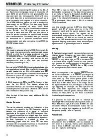 浏览型号MT88E43B的Datasheet PDF文件第8页