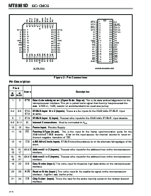 浏览型号MT8981D的Datasheet PDF文件第2页