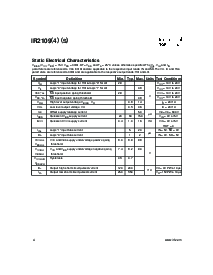 浏览型号IR2109(4) (S)的Datasheet PDF文件第4页