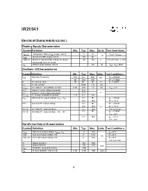 浏览型号IR21541的Datasheet PDF文件第4页