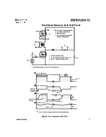 浏览型号IRFR5410的Datasheet PDF文件第7页