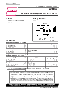 浏览型号2SC3183的Datasheet PDF文件第1页
