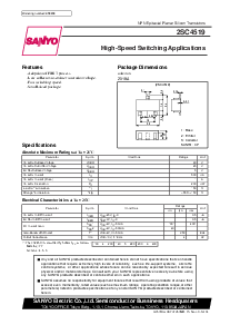 浏览型号2SC4519的Datasheet PDF文件第1页