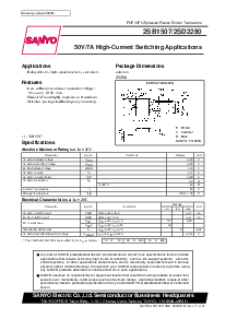 浏览型号2SD2280的Datasheet PDF文件第1页