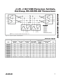 浏览型号MAX3074E的Datasheet PDF文件第19页