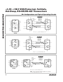 浏览型号MAX3074E的Datasheet PDF文件第20页