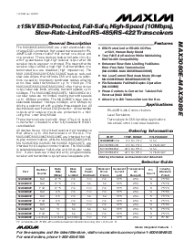 浏览型号MAX3082E的Datasheet PDF文件第1页
