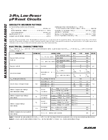 浏览型号MAX6801的Datasheet PDF文件第2页