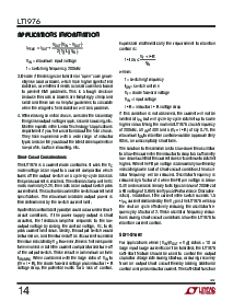 浏览型号LT1976的Datasheet PDF文件第14页
