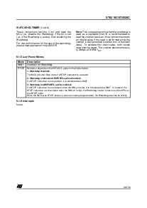浏览型号ST62T25CM6的Datasheet PDF文件第45页
