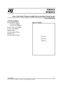 浏览型号PSD411A2的Datasheet PDF文件第1页