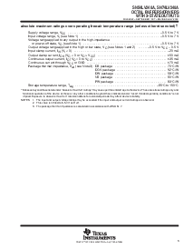 浏览型号sn74lv240adw的Datasheet PDF文件第3页