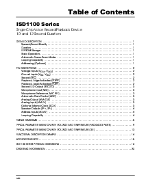 浏览型号ISD 1100 SERIES的Datasheet PDF文件第3页
