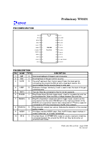 浏览型号W91031S的Datasheet PDF文件第3页