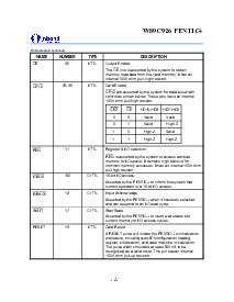 浏览型号W89C926F的Datasheet PDF文件第4页