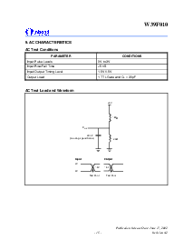 浏览型号W39F010的Datasheet PDF文件第15页