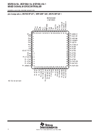 浏览型号MSP430F1481的Datasheet PDF文件第4页