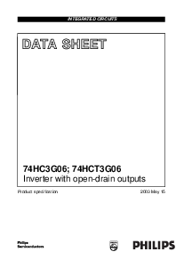 浏览型号74HCT3G06的Datasheet PDF文件第1页