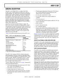 浏览型号ADSP-21267的Datasheet PDF文件第3页