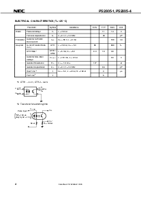 浏览型号PS2805-4的Datasheet PDF文件第4页