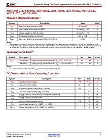 浏览型号xc17s100的Datasheet PDF文件第7页