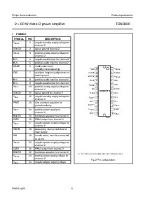 浏览型号TDA8920的Datasheet PDF文件第6页