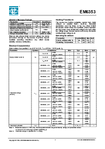 浏览型号EM6353的Datasheet PDF文件第4页