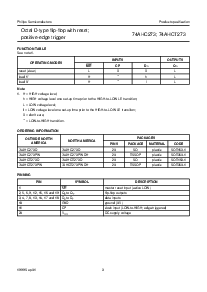 浏览型号74AHC273D的Datasheet PDF文件第3页