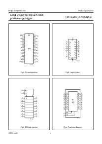 浏览型号74AHC273D的Datasheet PDF文件第4页