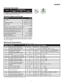 浏览型号HV9910的Datasheet PDF文件第2页